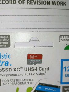 Realistic And Sandisk Ultra 128GB +128GB MicroSD