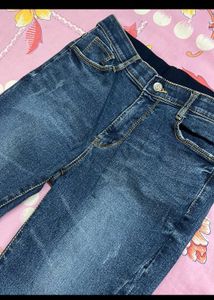 Flare Hem Denim Jeans
