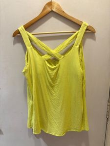 Chic Yellow Tank Top
