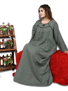 Comfy Plaid Nightgown (AR)