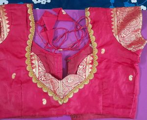 New Saree With Blouse