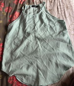 Mint Green Sleeveless Top