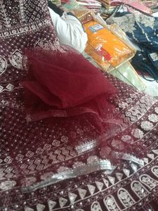 Elegant Maroon Lehenga Choli