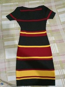 Striped Mini Dress