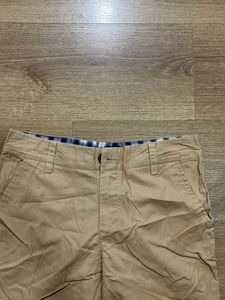 Khaki Chino Capri