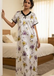 Floral Print Nightgown