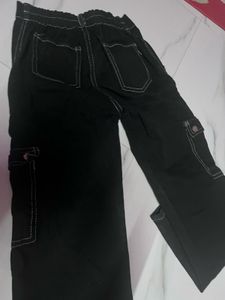 Black Cargo Pants