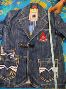Tippy Jeans Denim Jacket Boys 10-12 Years