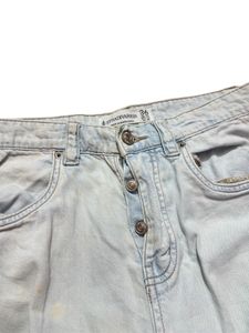 Light Blue Cargo Jeans