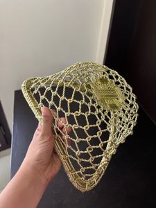 Cute Gold Metal Basket