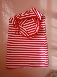 Striped Sleeveless Dress