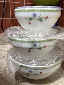 3pcs stackable bowl set