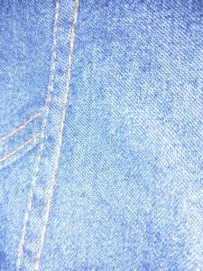 Denim Jacket with Pearls