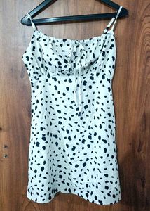 Cow print mini dress ✨
