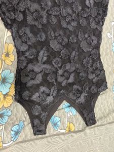Elegant Black Lace Maxi Dress