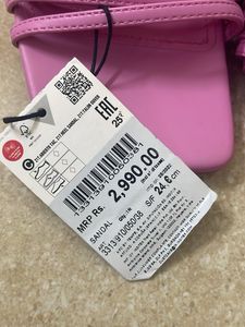 Zara Pink Heeled Sandals - Size 38