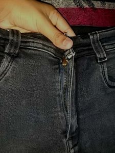 Dark Wash Black Denim Jeans🖤