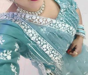 Elegant Aqua Blue Lanhga