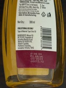 Hair &amp; Care Almond Oil