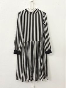 Striped Long Sleeve Dress
