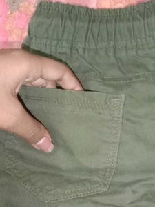 Olive Green Shorts