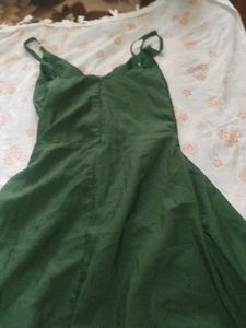 Green Wrap Dress