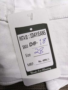 D@18 Size-28 Slim Jeans