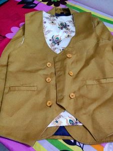 Mustard Blazer 13-14 years