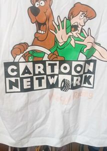 Cartoon Network Scooby Doo White Tee