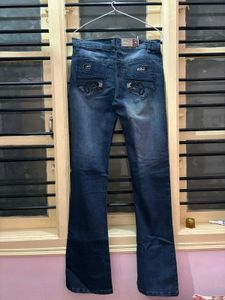 Dark Blue Denim Jeans