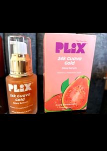 Plix 24k gold guava serum