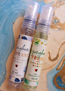 Clearance🛍️Combo Of 2 B&BW Mist Decants (10ml)