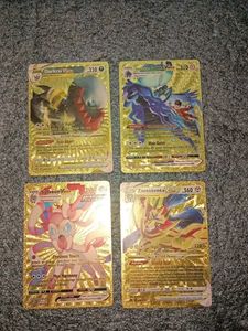 Pokemon Gold Cards