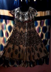 Pure Jaipuri Cotton Maxi Frock