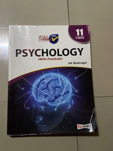 NCERT CBSE class 11 Psychology Book