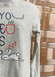 Cute Sleepy Graphic Tee Sweater
