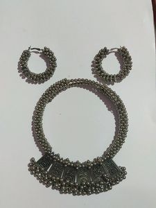 Oxidised Jwellery Set