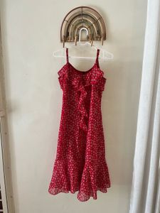 Red Floral Dress 🍓🏮