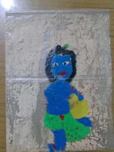 Krishna Hand Made Drawing