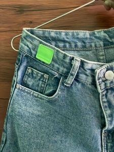 Acid Wash Denim Jeans