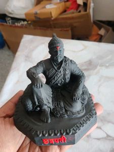 Chhatrapati Shivaji Maharaj Idol In Black