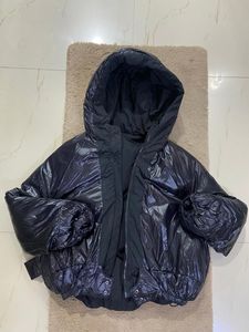 Zara Dual Sided Black Puffer Jacket P