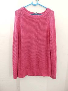 Pink Knit Sweater