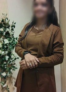 Brown colour dress