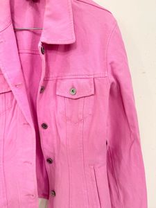 Pink Denim Jacket