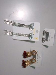Pack Of 3 Set Earrings