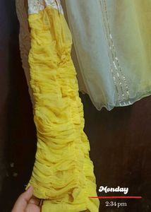 Yellow Embroidered Kurta Set
