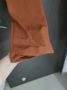 shein Brown Flared Pants