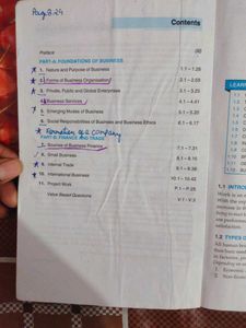 Business Studies - Class XI
