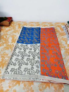 Multi Colour Saree With Chumki Work